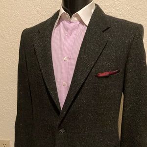 Yves Saint Laurent Donegal Tweed Blazer 42R